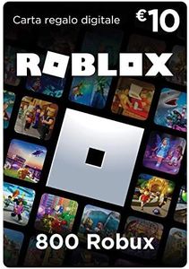 Carta Regalo Roblox - 800 Robux