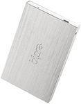 Bipra 750Gb 750 Gb 2.5 Inch External Hard Drive Portable USB 2.0 - Silver - Ntfs