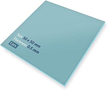 ARCTIC TP-2 (APT2560): Performance Thermal Pad, 50 x 50 x 0.5 mm (1 Piece) - Thermal pad, Excellent Heat Conduction, Low Hardness, Ideal Gap Filler, Easy Installation, Safe handling - Blue