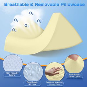 Memory Foam Cervical Pillow – Orthopedic Neck Support