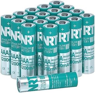 NRT AAA Batteries 20 Pack Triple A, 1.5V 1200mAh Longer Lasting Power AAA Lithium Batteries, Non-Rechargeable (AAA 20PCS)