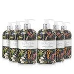 Baylis & Harding Royale Garden Verbena & Chamomile Hand Wash, 500 ml (Pack of 6) - Vegan Friendly