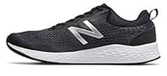 New Balance Men's Fresh Foam Arishi v3 Running Shoes, Black (Black/White), 6.5 UK