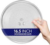 IMPRESA 16.5 ™ ™ Panasonic Compatible Microwave Glass Plate/Microwave Glass Turntable Plate Replacement - Equivalent to Panasonic Part Number F06014M00AP