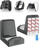 TotalMount (2 Pack) Controller Wall Stands with Non-Slip Pads & Removable Adhesive for Xbox, PS5, PS4, and Nintendo – These Premium Holders Won’t Damage Your Wall with Screws or Permanent Adhesive