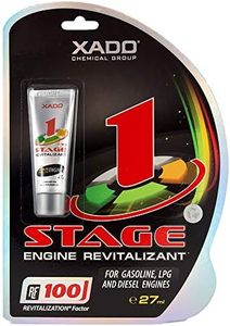XADO Engine Oil Additive 1 Stage - Friction Modifier - Motor Restore Treatment - Performance Restoration - Protects Against Cold-Start Damage - For Gas, Diesel and LPG Engines - Revitalizant (Blister)