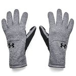 Under Armour mens Storm Fleece Gloves Pitch Gray (012)/BlackMedium