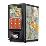 ATLANTIS Select 7 Options Tea & Coffee Machine | Has Dedicated Hot Water Option | For Shops, Offices, Hotels & Institutions