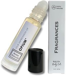 Avany Naturals Pheromone Oil Perfume For Women - Fragrance Body Oil For Women, Roller Ball Perfume, Travel Size Toiletries, Perfum Pen (Opium Inspired)