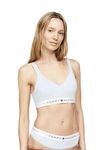 Tommy Hilfiger Women's Bralette Lift (Ext Sizes) Breezy Blue L