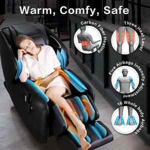ROTAI Massage Chair – Full Body Recliner, Black