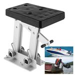 Aluminum Outboard Motor Bracket Mount Adjustable for 2‑Stroke 7.5‑20HP Kicker Auxiliary Motors for Outboard Motor Bracket Outboard Motor Mount Engine Motor Bracket Aluminum Motor Bracket Outboard Moto