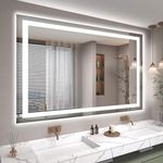 Hivone LED Bathroom Mirror with Lig