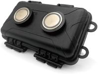 YIngo Firety Strong Magnetic Hide a Key: Magnetic Key Box for Under Car, Versatile for Home & Outdoor | Rainproof & Windproof, Key Box with a Large Magnet(black, single)