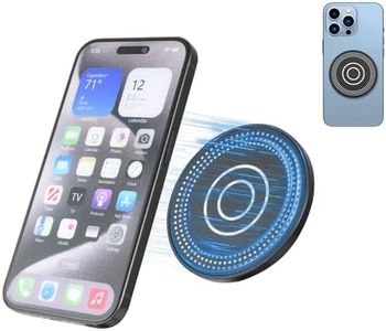 UTEBIT Magnetic Phone Tripod Mount Compatible with MagSafe for iPhone 15 14 13 12 Plus Pro Max Mini Series, Magsafe Cases, Selfie Sticks（Tripod Not Included）