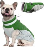 OUOBOB Dog Coat, Fleece Dog Vest wi