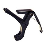 PENNYCREEK Guitar Capo Black + 5 Picks Free + 1 Pick Holder