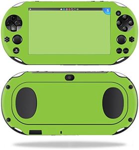 MightySkins Skin Compatible with Sony PS Vita (Wi-Fi 2nd Gen) wrap Cover Sticker Skins Glssy Lime Green