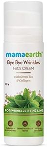 Mamaearth Bye Bye Face Cream For Women Anti Ageing, For Fine Line & Wrinkles, with Green Tea & Collagen - 30 g