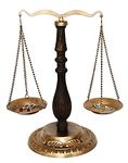 Owlgift Vintage Style Libra Jewelry Display, Scale Tray Cosmetic Organizer, Jewelry Storage, Unique Centerpiece Stand, Lawyer Scale of Justice, Farmhouse Candleholder