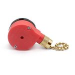 Dotlite Ceiling Fan Switch 3 Speed 4 Wire Zing Ear ZE 208S UL Pull Chain Switch Control Replacement Switch for Ceiling Fans, Wall Lamps, Cabinet Light (Brass)