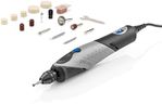 Dremel 2050 Stylo+ Outil Rotatif Multifonction (15 acc; 5000-22000 tr/min; pour graver, sculpter, poncer, percer, nettoyer, polir, meuler; projets créatifs; carton)
