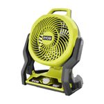 RYOBI RF18-0 18V ONE+ Cordless 3-Speed Whisper Fan (Bare Tool), Hyper Green