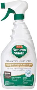 Hartz Nature’s Shield Flea & Tick Home Spray, Natural and Effective Flea & Tick Prevention and Home Protection with Cedarwood and Lemongrass Oil, 32 Ounces