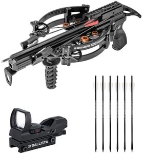BALLISTA Hunting Bundle: Bat Reverse Crossbow + Red Dot 1x22x34mm + Sting Bolts 13"