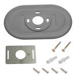 Nest Thermostat Trim kit,Nest Learning Thermostat Wall Plate Compatible with Google Nest Thermostat-Thermostat Accessory (Grey)