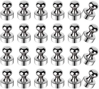 24 Piezas Imanes Neodimio, 12 x 16 mm Imanes Nevera, Imanes Pequeños Imanes Pizarra Magnetica, Imanes Potentes Iman Neodimio para Refrigerador Pizarra Blanca Fotos