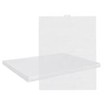 AKOLAFE 12PCS Plastic Canvas Sheets 10.5 x 13.5 Inch, 7 Count White Plastic Needlepoint Canvas, Mesh Canvas Sheets, Square Embroidery Mesh for Embroidery Crafting Knit and Crochet Projects