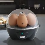 Lakeland 6 Boiled Egg Cooker & Poacher – Poaches Boils & Makes Omelette