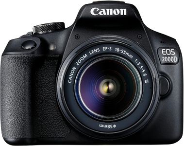 Canon EOS 2000D DSLR Camera with 18-55mm Lens