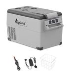 Alpicool CF35 35L Car Refrigerator Portable Car Fridge Freezer 12/24v Campervan Boat DC Electric Cooler for Camping, Driving, Picnic