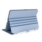 Speck Products Balance Folio + Print iPad 10.2-Inch (2019-2021) Case and Stand, Waterfall Stripes/Sail Blue