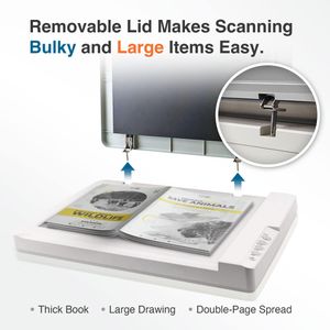 Plustek OS1180 A3 Flatbed Scanner – High-Resolution Document Scanner