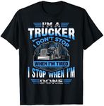 Funny Trucker Truck Driver Trucking