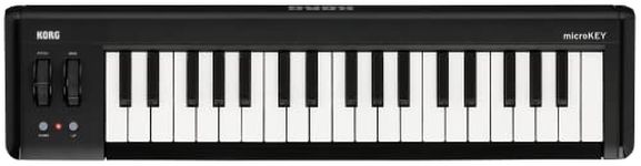 Korg microKEY2-37 - Key iOS-Powerable USB MIDI Controller with Pedal Input