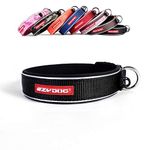 EZYDOG Classic Neo Dog Collar | Dog Collar Small, Medium, Large Dogs, Reflective Dog Collar, Supreme Comfort, Soft Neoprene Material, Non-Corrosive (Black)