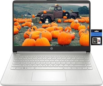 HP 14" HD Stream Laptop Computer for Students and Business, Quad-Core Intel Celeron N Processor, 16GB RAM, 380GB Storage(128GB eMMC+256GB TP SD Card), 1 Year Office 365, HDMI,WiFi,USB-A&C, Win 11