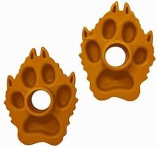 Stoke Tracks Fox Paw Ski Pole Baskets (Dawn Yellow)