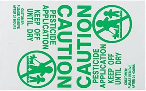 Gemplers Michigan-Specific Lawn Pesticide Application Signs