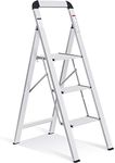 KINGRACK 3 Step Ladder with Handrai