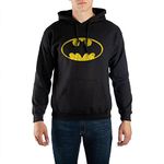 DC Comics Batman Logo Men's Hoodie (X-Large)