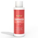 CrafTreat Matte Finish Varnish - 120ml | Durable & Clear Coating for Acrylics, Clay, Wood, and Canvas