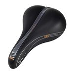 Serfas Men's E Gel Replacement Bicycle Saddle - Black