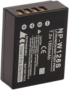 Paquete de Batería de Cámara Digital NP W126S para Fuji XS10 X100V XT30 XT20 XE4 A5, Batería de Iones de Litio de Respaldo de Cámara Recargable de 1500mah