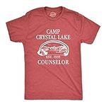 Crazy Dog Mens T Shirt Camp Crystal