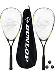 Dunlop Biotec X-Lite Squash Racket (Various Options) (2 Rackets + Balls)